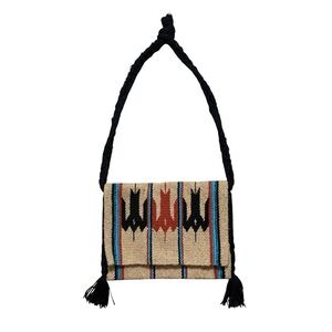 El Paso Saddleblanket Co Southwestern Tote Saddle Bag Boho Aztec